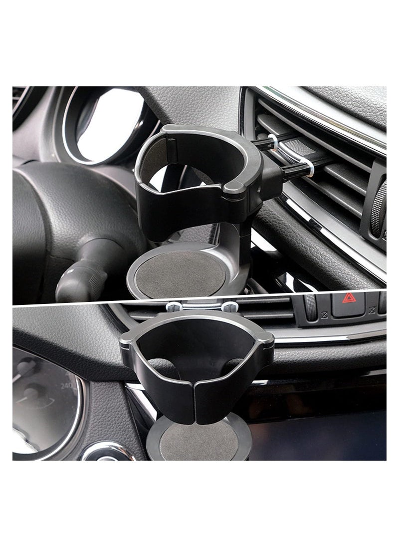 Car Cup Holder, Adjustable Air Vent Can Holder Sturdy and Light Vehicle Cup Holder Conditioner Vent Drink Stand(2PCS） - Image 3