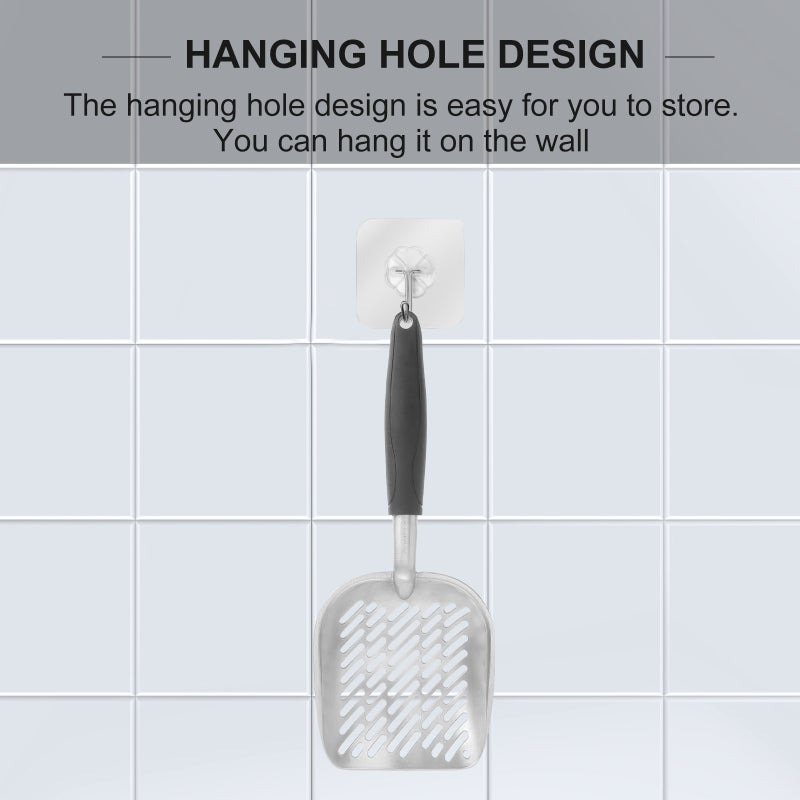 Handle Pet Kitty Dog Litter Scooper Metal Pet Sift Shovel ( ) - Image 4