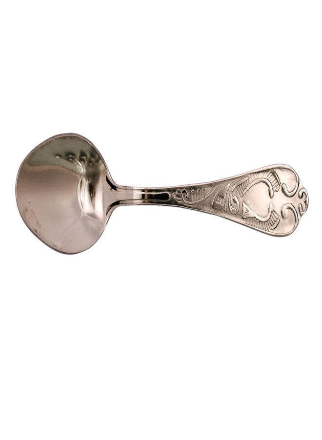 Dev Industries Stainless Steel 12 Piece Tea Spoon Set for Tea, Coffee, Sugar & Spices, Small Spoons, Silver, Length: 14 cm (17 Gauge) (Spoon_(Saphire_Design)_12pcs_Set, Medium) - Image 2