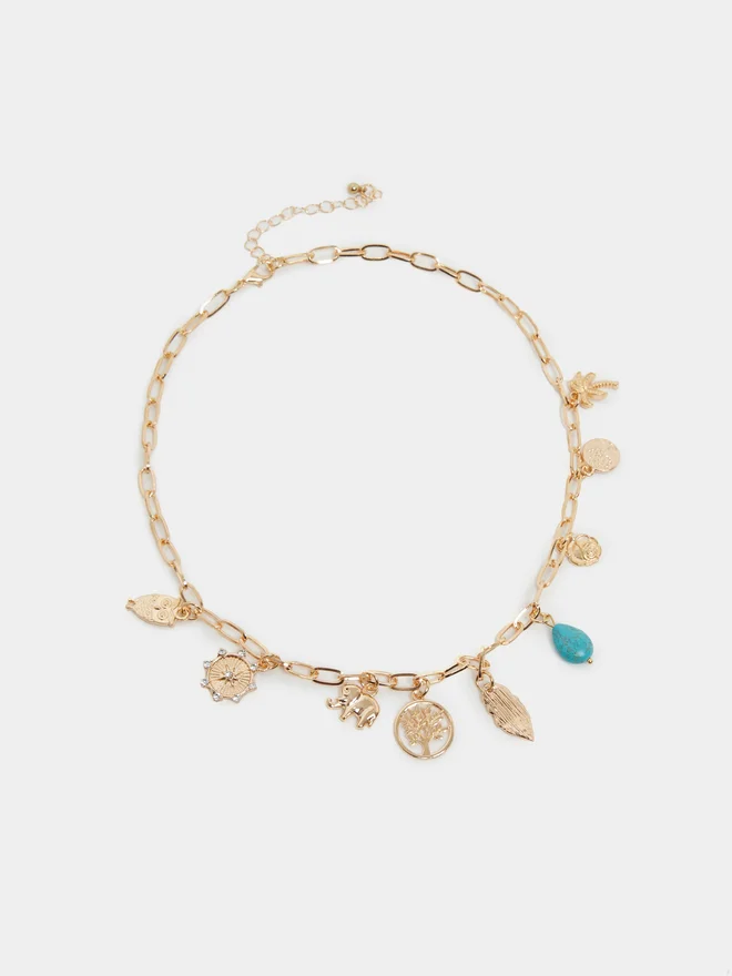 Styli Styli Multi Charm Necklace