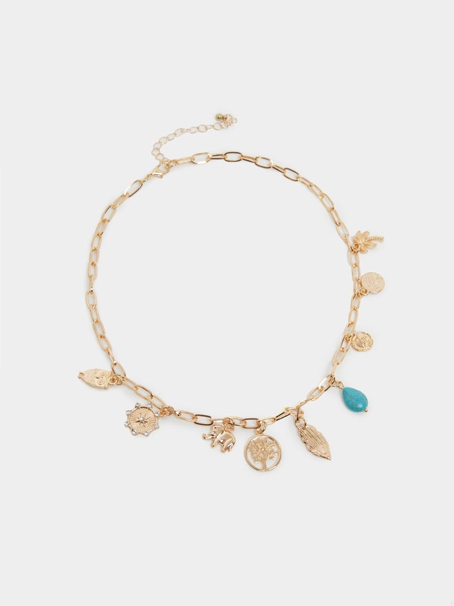 Styli Styli Multi Charm Necklace  - Image 3