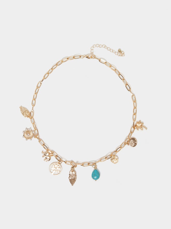 Styli Styli Multi Charm Necklace  - Image 2