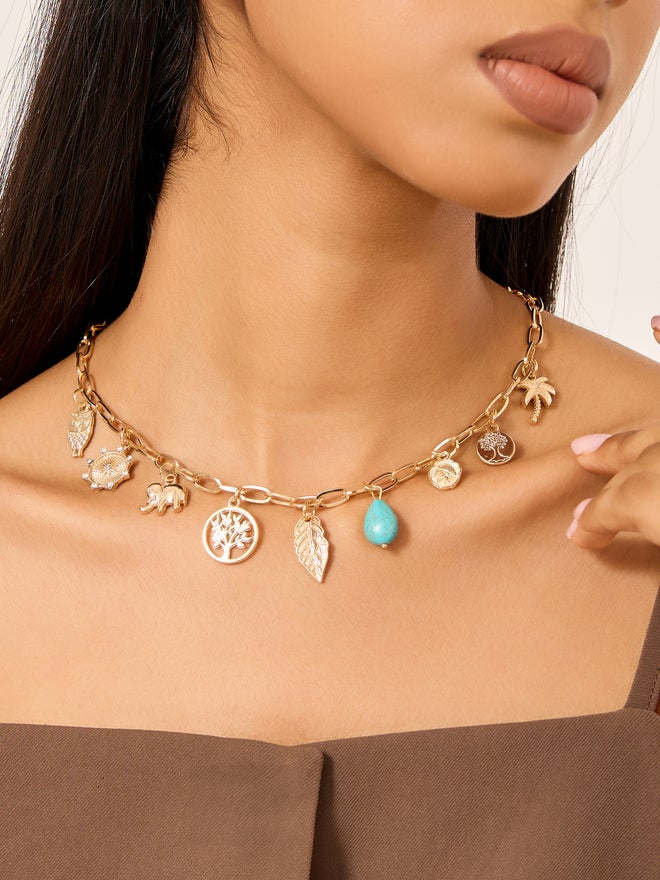 Styli Styli Multi Charm Necklace  - Image 1