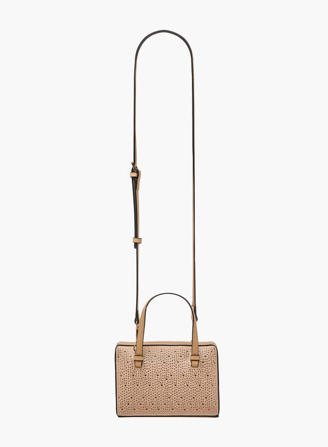 سيليست حقيبة يد نسائية مزينة بحزام قابل للتعديل وإغلاق مغناطيسي - Image 2