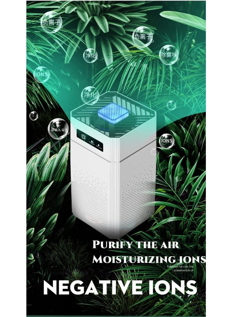 MostNow Air Filter Cleaner, Odor Eliminator, Air Purifier for Home Large Room, Remove Allergies Smoke Dust Pollen Pet Dander, Night Light - Image 4