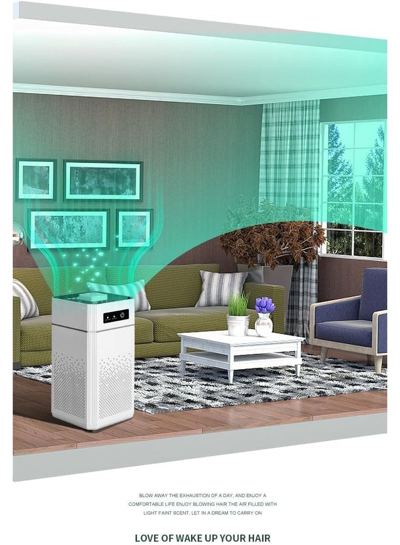 MostNow Air Filter Cleaner, Odor Eliminator, Air Purifier for Home Large Room, Remove Allergies Smoke Dust Pollen Pet Dander, Night Light - Image 5