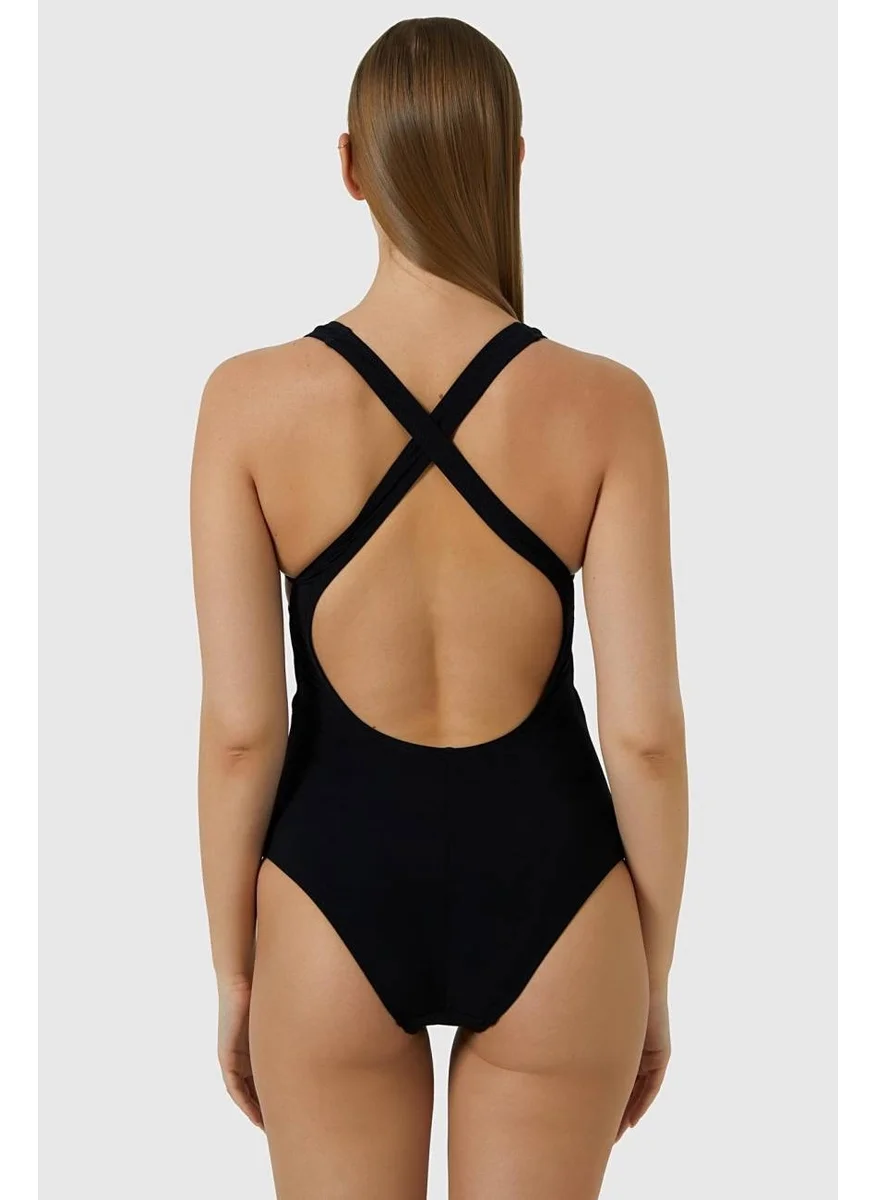 Ayyıldız Crescent 3003 Black Swimsuit