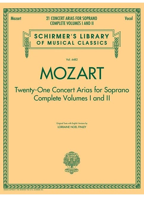 Mozart - 21 Concert Arias for Soprano: Complete Volumes 1 and 2