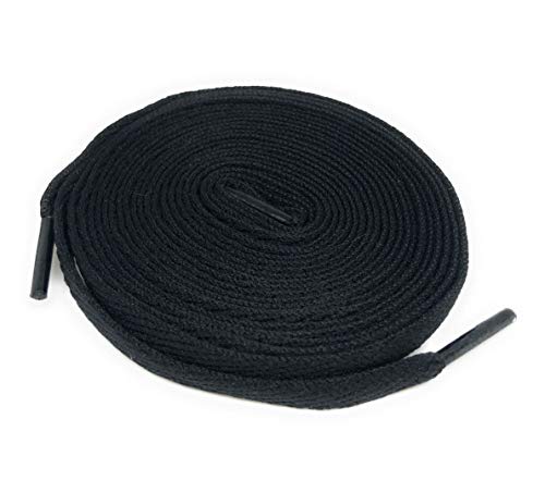 Private Laces Air Jordan Flat Replacement Shoelaces (Black) - Image 1