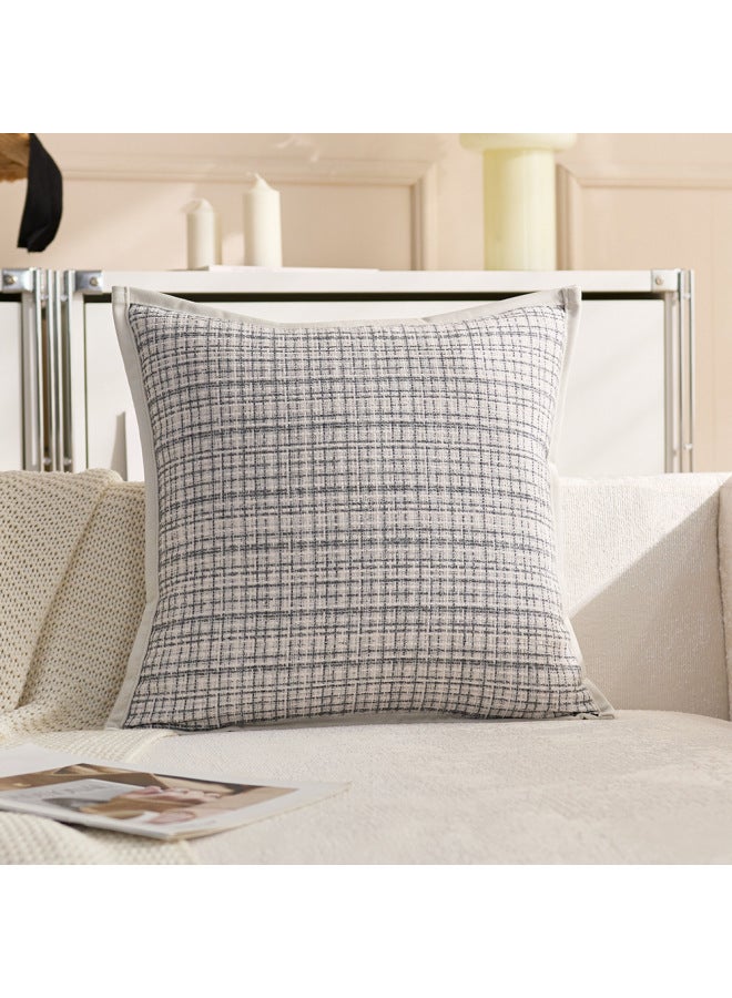 T Style Plaid Pillow, Accessible Luxury Atmosphere, Popular Photo Decoration Pillow, Back Cushion, Living Room Sofa Pillow Case