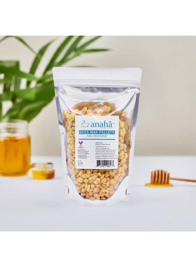 Anaha Anaha Yellow Beeswax Pellets (200 g) | Triple Filtered, 100% Pure & Cosmetic-Grade | Beeswax for Lip Balm, Lotions, Candles, Soaps, and Body Care Products  - Image 3
