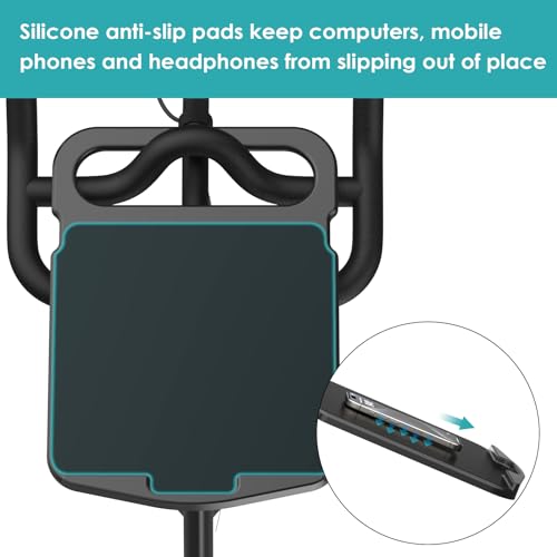KMOUANTS Tabletop Tray Holder Compatible with Peloton Bike (Not Bike Plus for Tablets, laptops, Books, Phones, etc. - Riding Work Surface ，Bikes Accessories for Peloton - Image 4