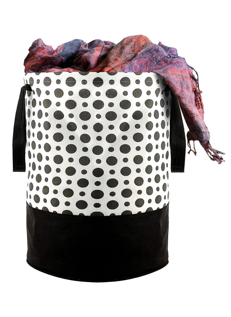 Perpetual Perpetual Laundry Basket For Clothes Waterproof Non Woven Cloth Bag For Storage Clothes Flodable Laundry Bag Basket With Handle 45 Liter set of2  - Image 2