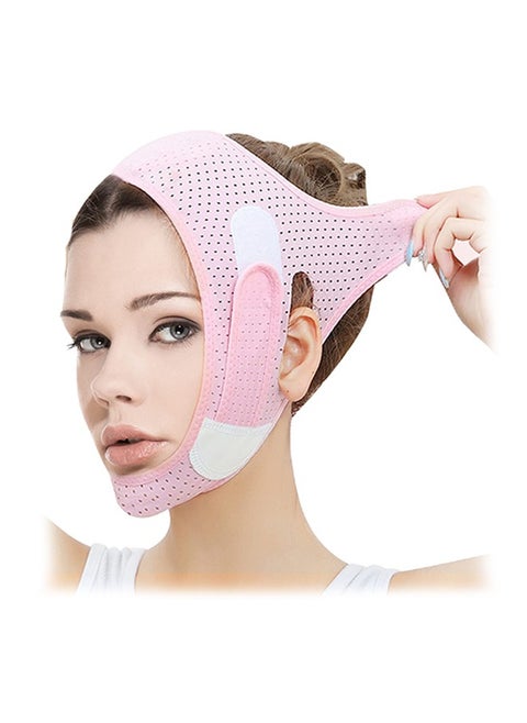 Double Chin Reducer Double Chin Eliminator V Line Lifting Mask Chin Strap for Double Chin for Women Double Chin Strap Face Slimming V Shaped Belt Reusable Facial Slimmer Shaper For Women and Men