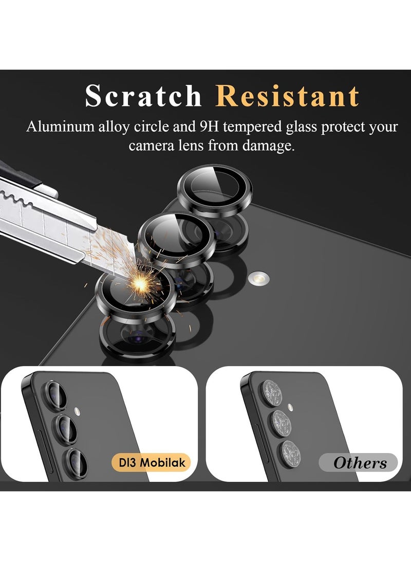 GOLDEN MASK GOLDEN MASK For Samsung Galaxy S24 Screnn Camera Lens Glass (Black) - Image 5