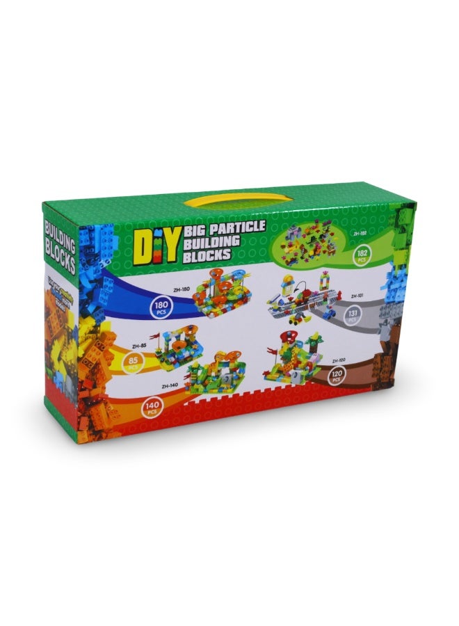 مجموعة مكعبات بناء كبيرة الحجم يمكنك تركيبها بنفسك - 85 قطعة - Image 2