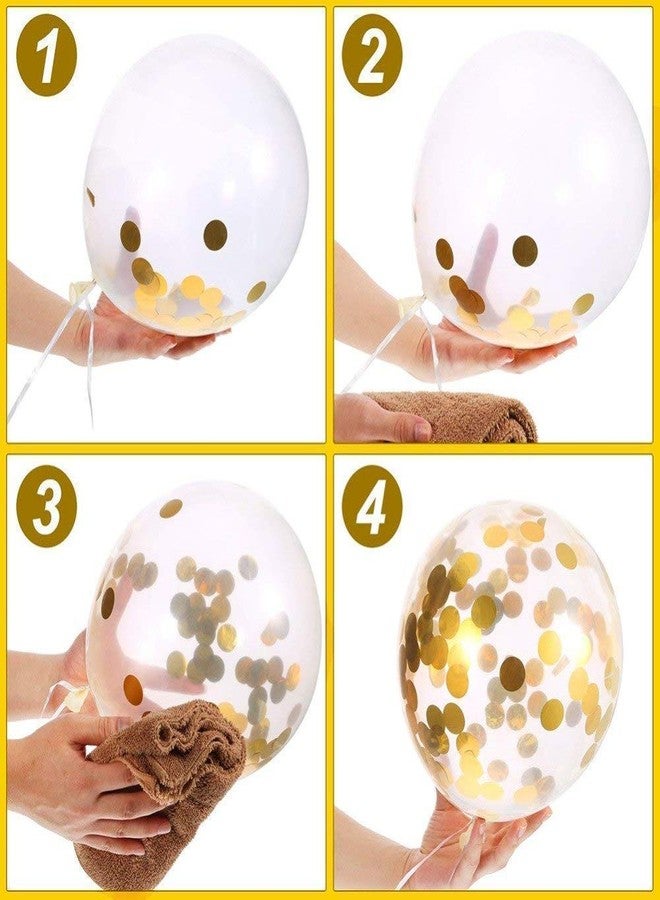 HEMITO 92pcs combo of Birthday Balloons Decoration With Light Kit Items combo for Kids Girls Adult Women Boys Husband/Gold Black Supplies/Foil Balloon, Star and Birthday Banner Items Set - Image 5