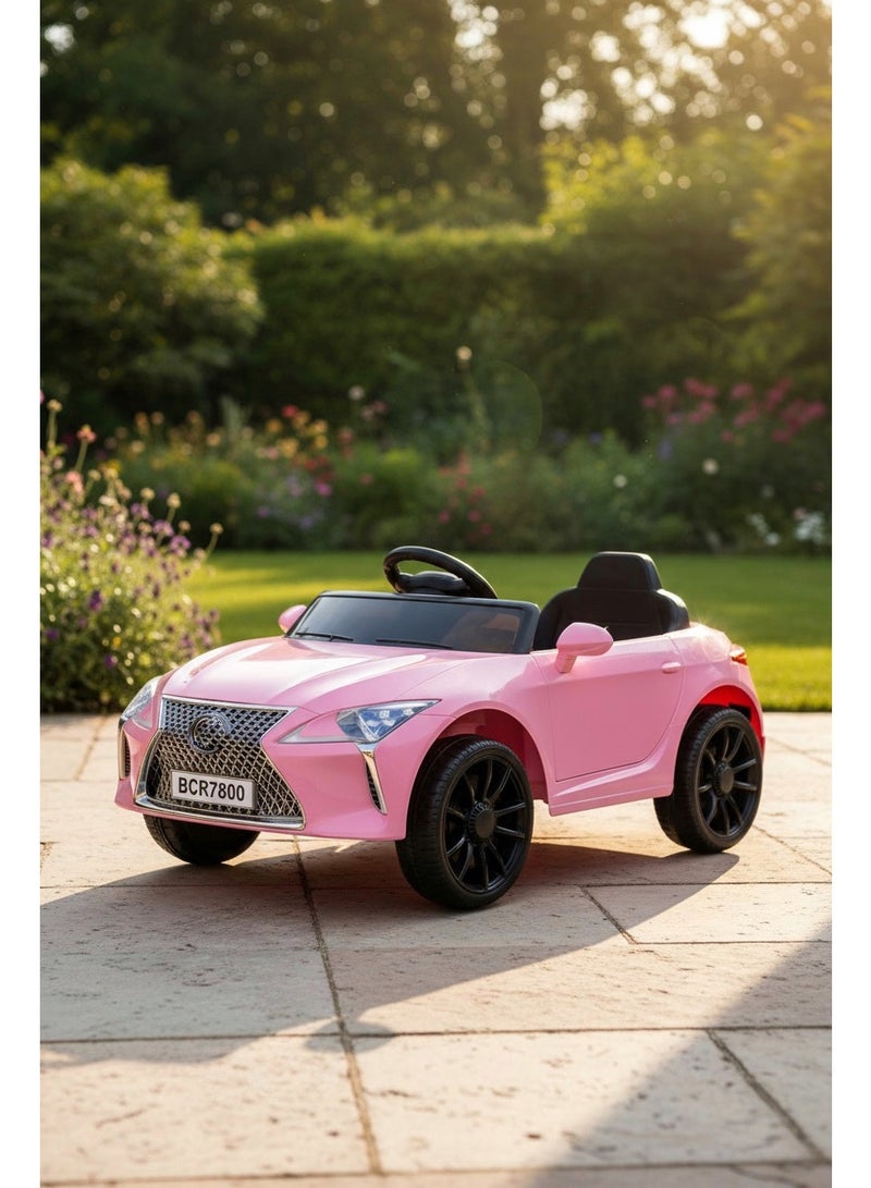 Electric children's car with two motors and remote control - 12 volts with rocking mode and music. - Image 1