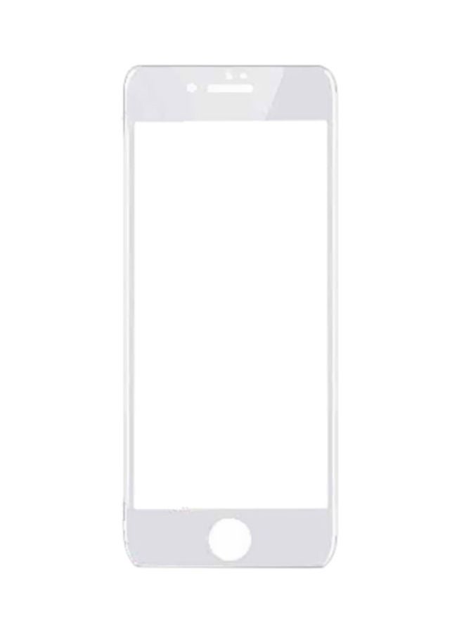 5D Tempered Glass Screen Protector For Apple iPhone 6 Plus White/Clear