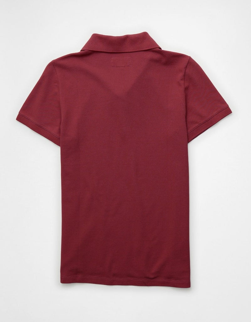 American Eagle AE Classic Polo Shirt - Image 4