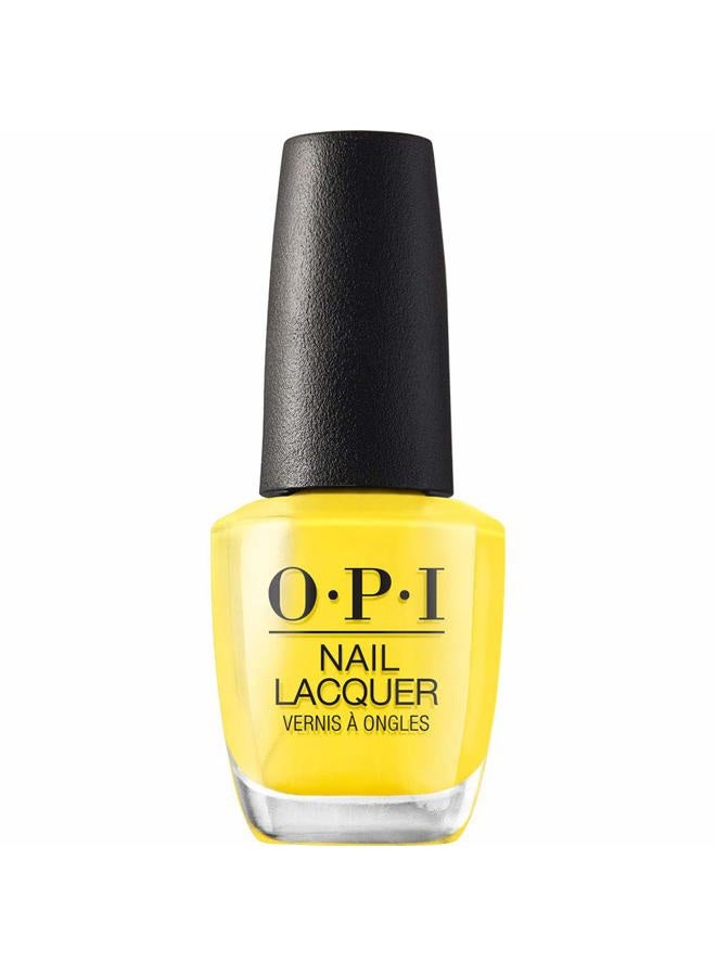 OPI Nail Lacquer Exotic Birds Do Not Tweet | Opaque Soft Yellow Crème Chip Resistant Nail Polish | Fiji Collection - Image 1