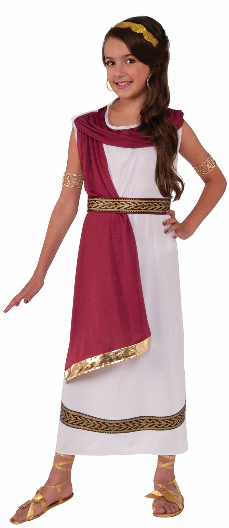Rubies Greek Goddess Costume for Kids Girls Medium - Image 3