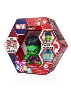 WOW! PODS WOW! PODS Avengers Collection - The Incredible Hulk | Superhero Light-Up Bobble-Head Figure | Official Marvel Collectable Toys & Gifts  - Image 1