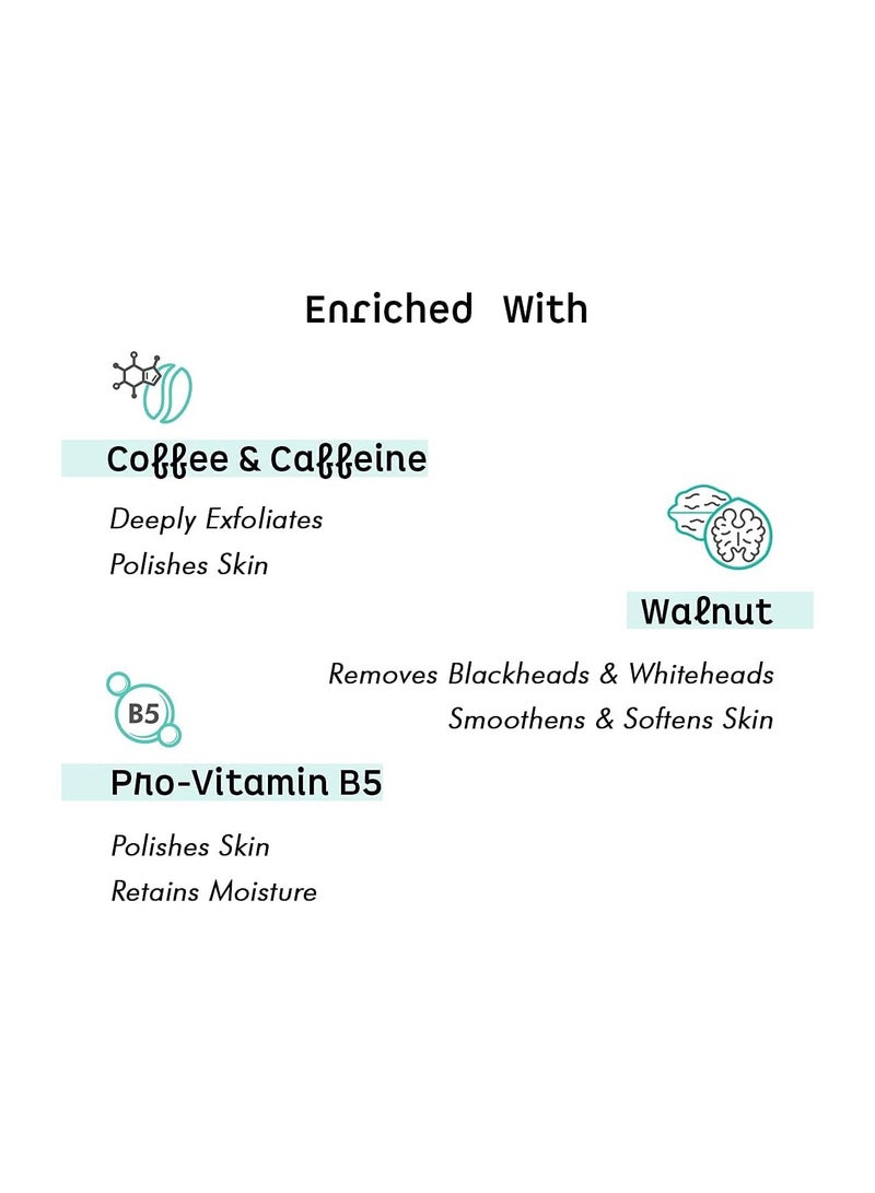 MCaffeine mCaffeine Naked & Raw Espresso Coffee Face Scrub, 75  - Image 4