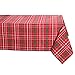 DII Tartan Holly Plaid Square Tablecloth, 100% Cotton with 1/2" Hem for Holiday, Family Gatherings, & Christmas Dinner - Image 2