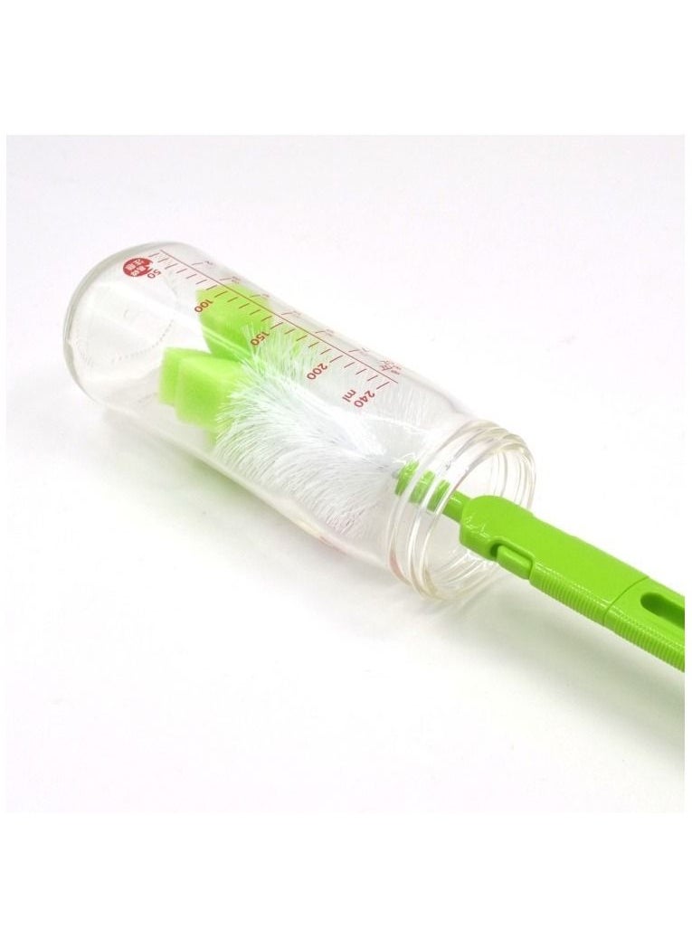 Goolsky Goolsky Bottle Nipple and Straw Cleaning Kit, Multi Color Feeding Cleaner Brush Cleaning Brush Kit 5 in 1  - Image 4