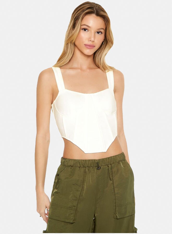 FOREVER 21 Bustier Crop Top - Image 1