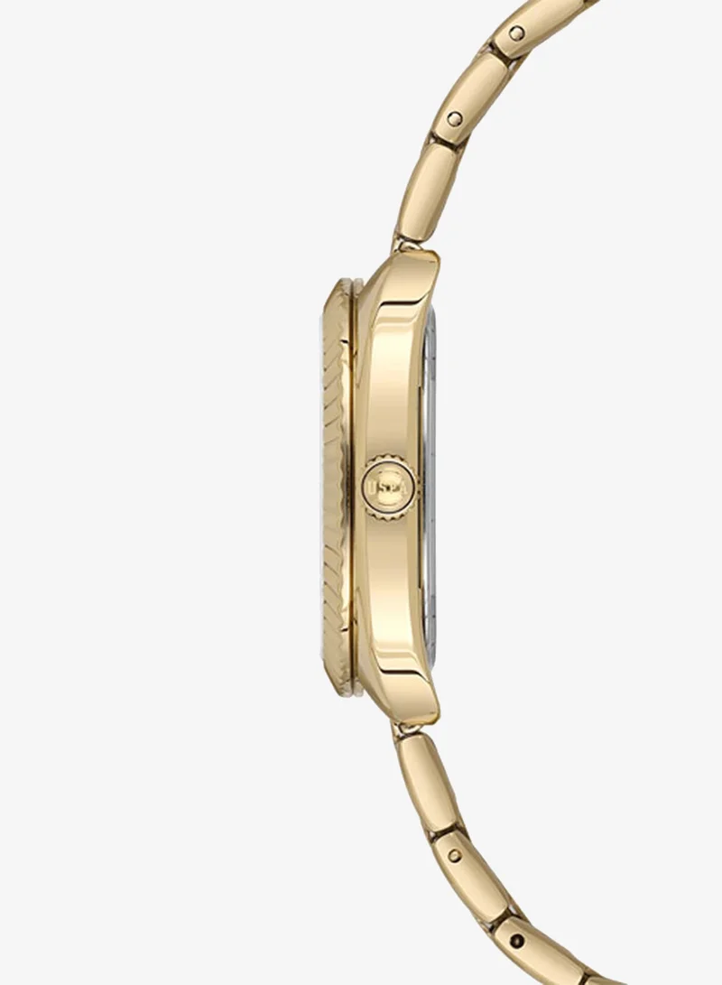 U.S. Polo Assn. New Stainless Steel Bracelet Quartz Analog Watch for Women, 28mm