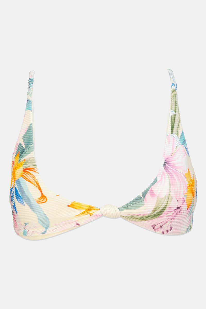 Billabong Women Floral Print Bikini Top, Multicolor - Image 2