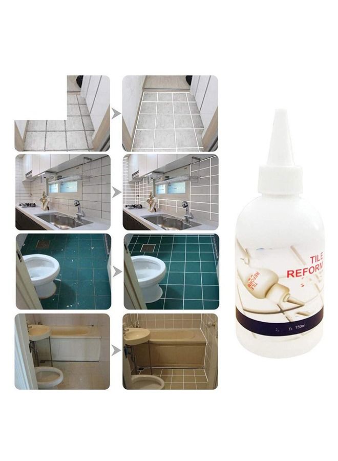 2Pcs Tile Gap Refill Agent Tile Reform Coatingmold Cleaner Tile Sealer Repair Glue - Image 2