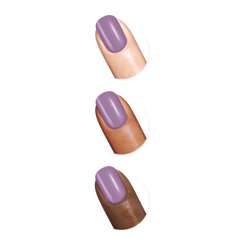 Sally Hansen Good. Kind. Pure. Nail Polish | Plant-Based, Vegan, 16-Free Formula | Opaque, Shiny | 360 Laven-Dear | Soft Lavender Nail Color - Image 3