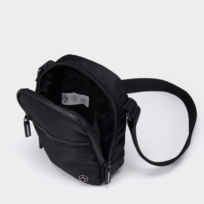 Pander Water-Repellent Crossbody Bag with Adjustable Strap - Perfect for Travel and Everyday Use. (Black) - Image 4