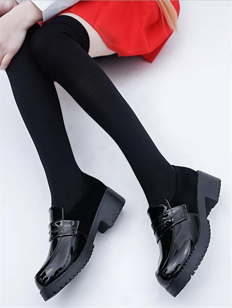 ACE SHOCK Women's Loafer Shoes Low Top Japanese Students Maid Uniform Dress Oxford Shoes - Image 3