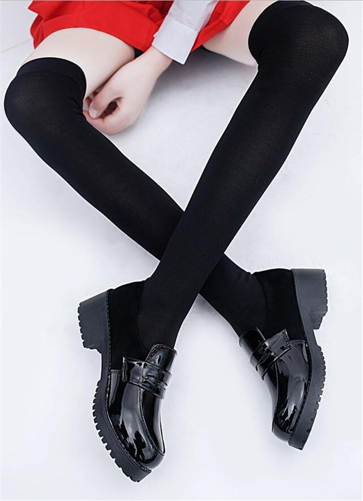 ACE SHOCK Women's Loafer Shoes Low Top Japanese Students Maid Uniform Dress Oxford Shoes - Image 5