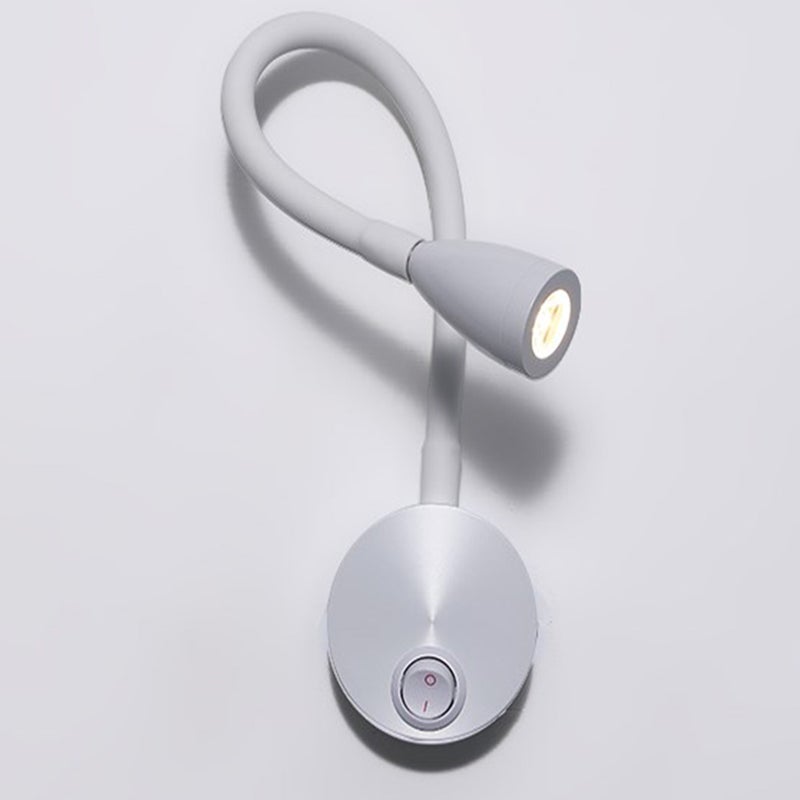 Wall Lamp 3W Flexible Hose Bedside Lamp Modern Reading Light Bedside Lamp - Image 5