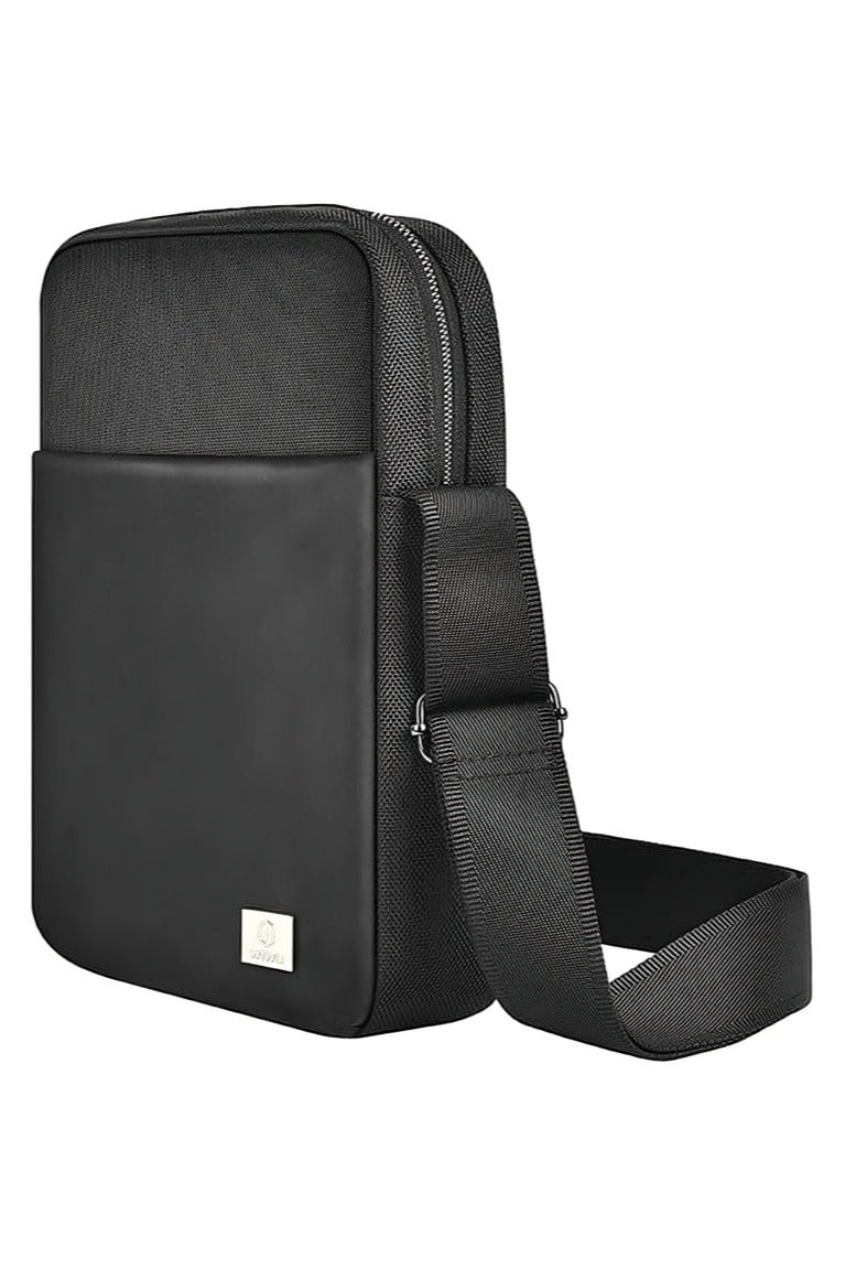 Wiwu Hali Sling Crossbody Bag Mini Size 31X20X8.5Cm Adjustable Shoulder Strap Black - Image 2