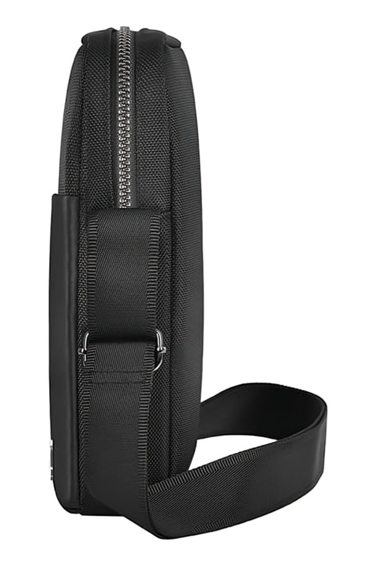 Wiwu Hali Sling Crossbody Bag Mini Size 31X20X8.5Cm Adjustable Shoulder Strap Black - Image 4