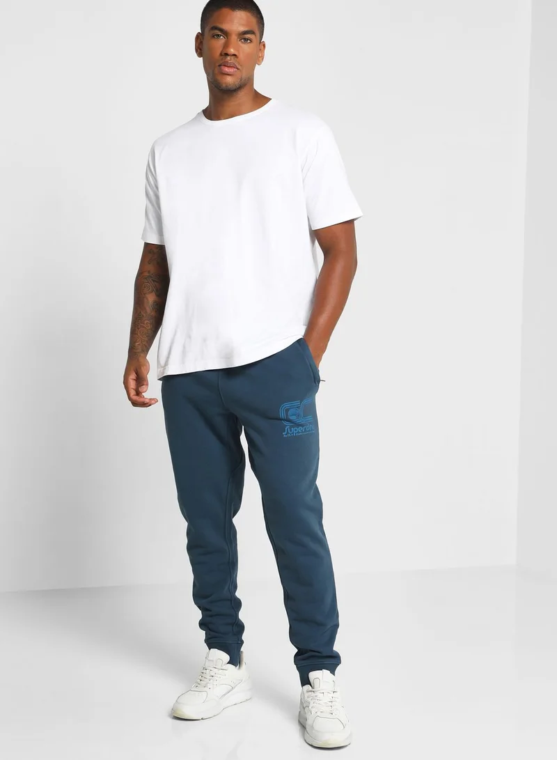 Superdry Logo Cuffed Sweatpants