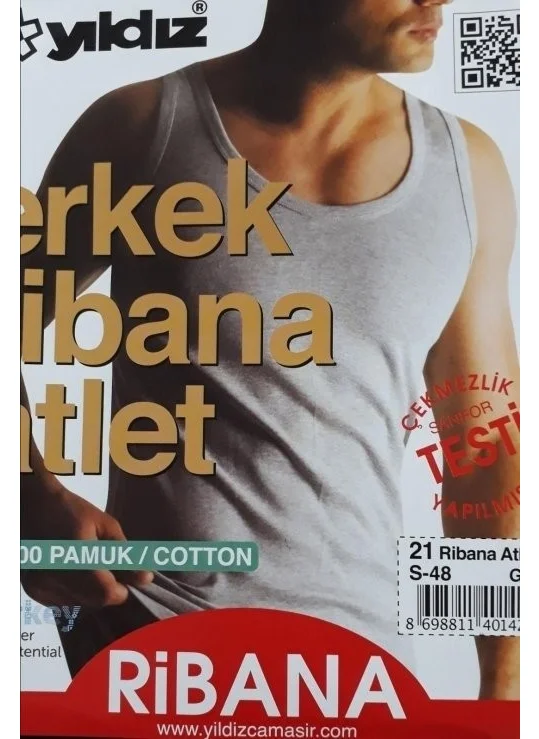 Tekyıldız Men's Ribbed Undershirt 21