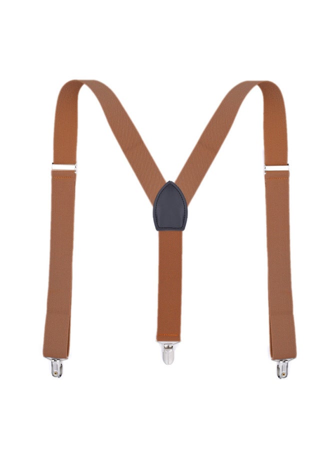 Manufacturer's Of European And American Adult Y-shaped Three-clip Suspenders, Uni Trousers Suspenders, One Piece Drop Shipping