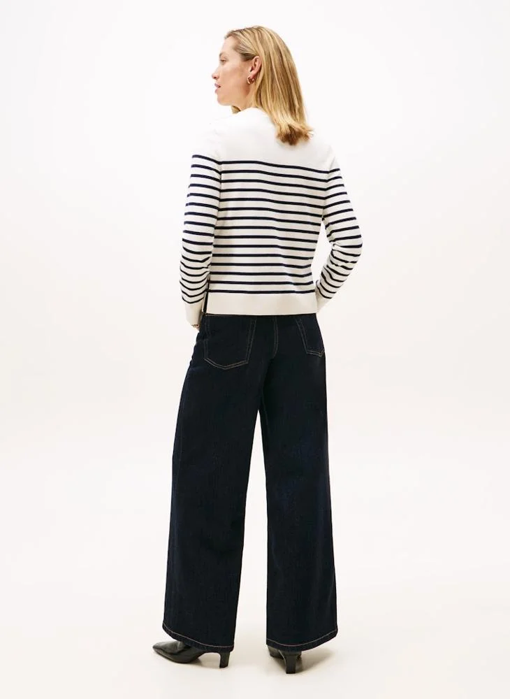 TOMMY HILFIGER Striped Crew Neck Sweater