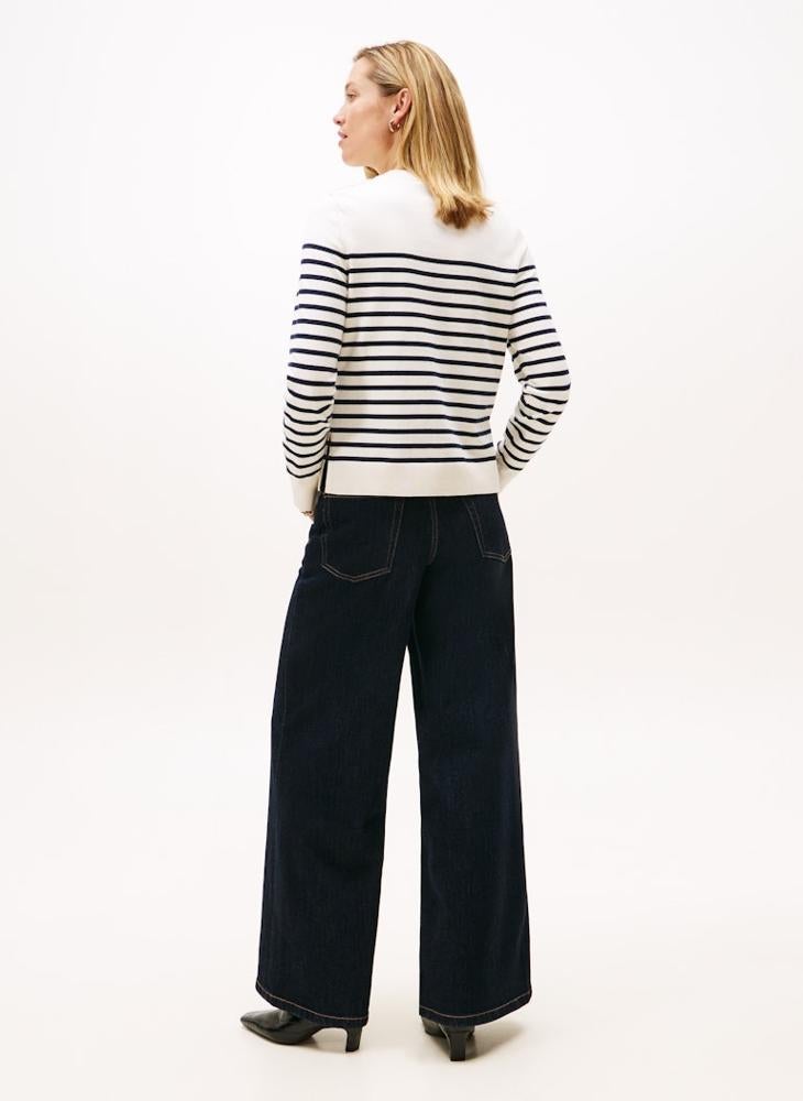 TOMMY HILFIGER Striped Crew Neck Sweater - Image 2