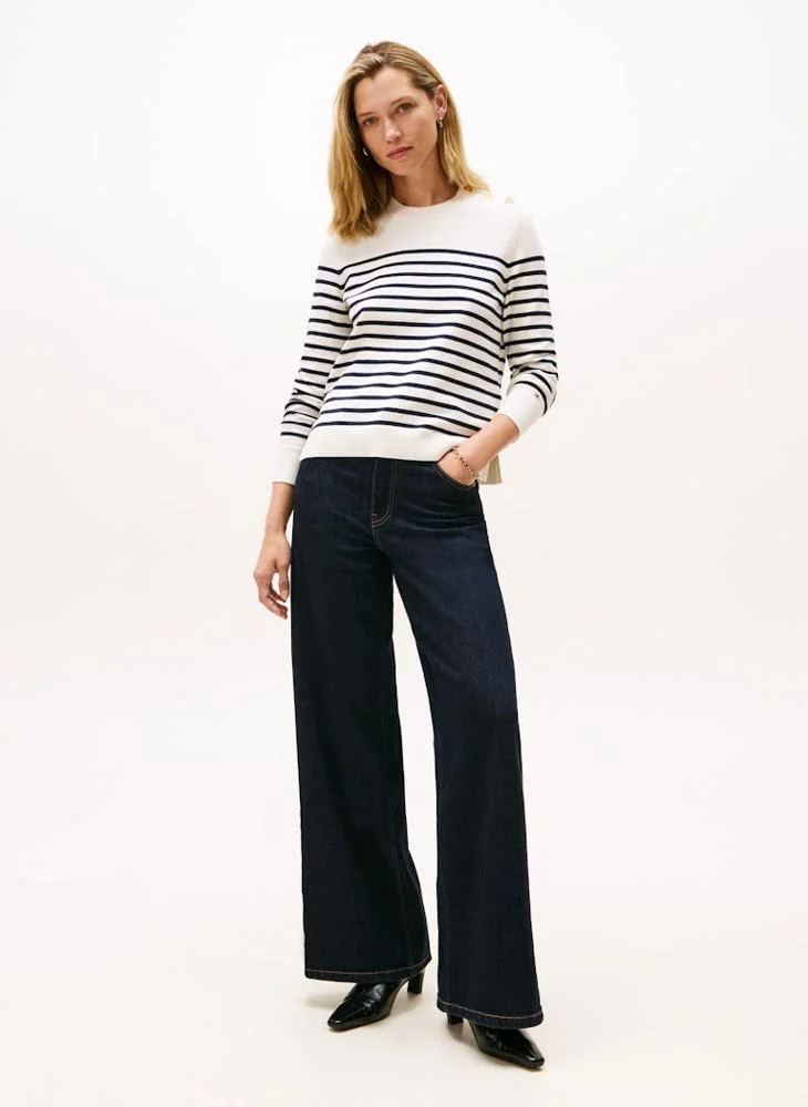 TOMMY HILFIGER Striped Crew Neck Sweater