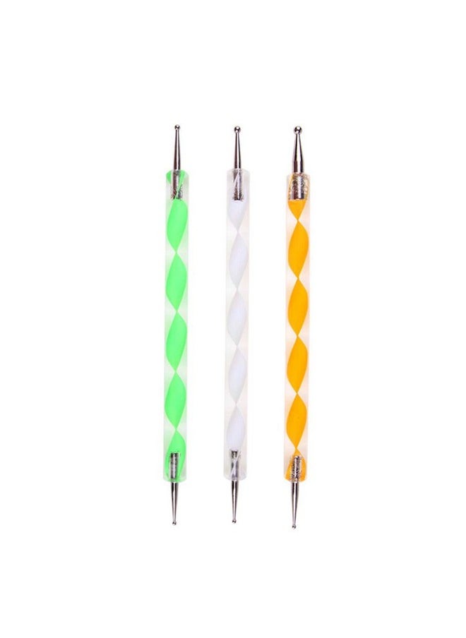 Toyvian - Embossing Stylus Double End Tracing Dotting Pen Tool Set For Carbon Transfer Paper Painting Pottery Clay Indentation - 5 Pcs - Image 1