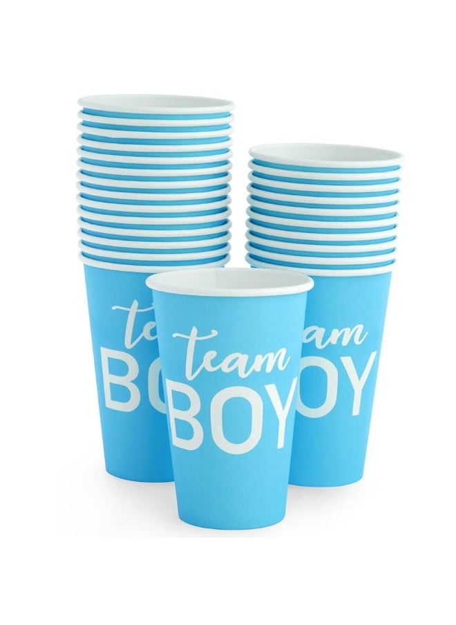 Blue Panda - BLUE PANDA Paper Party Cups, Gender Reveal Party Supplies (12 oz, Pink and Blue, 50-Pack) - Image 1