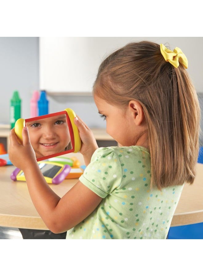 Learning Resources All About Me - 2-In-1 Mirrors, Set Of 6 - Image 2